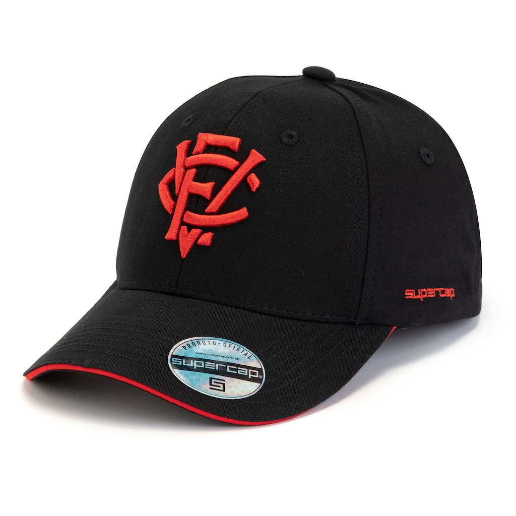 Boné do Vitória Aba Curva Supercap Snapback Adulto