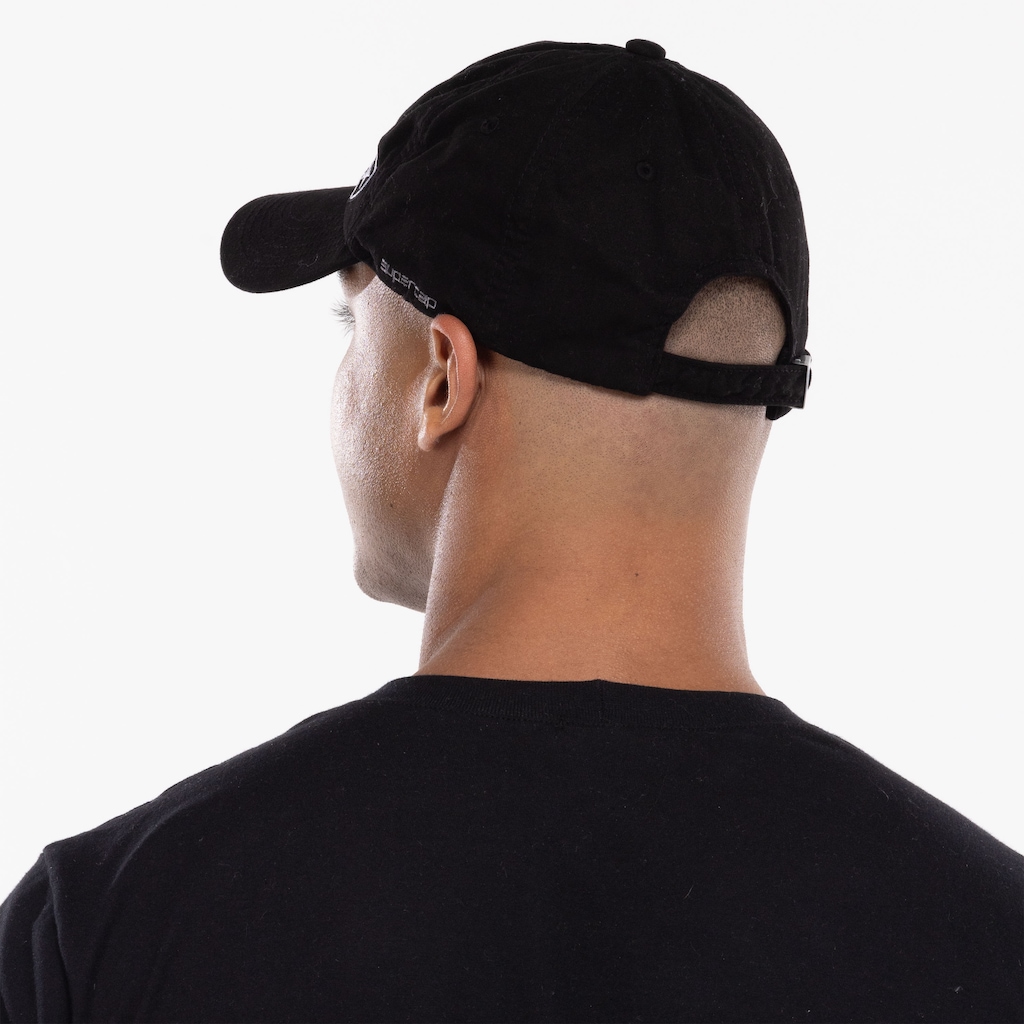 Imagem 3 do produto Boné Aba Curva do Botafogo Supercap Tinturado com Aplicação Snapback Adulto