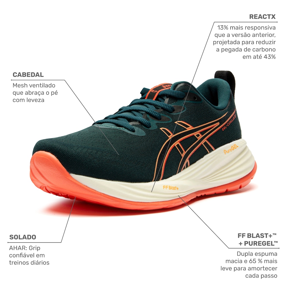 Imagem 2 do produto Tênis ASICS Gel-Cumulus 27 Masculino