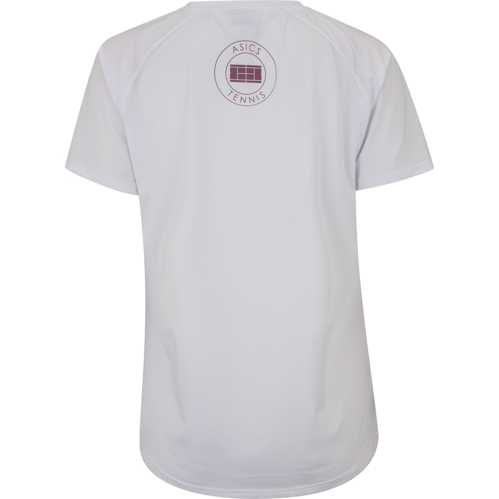 Imagem 2 do produto Camiseta Feminina ASICS Manga Curta Emblema Racket UV 50 Antiodor