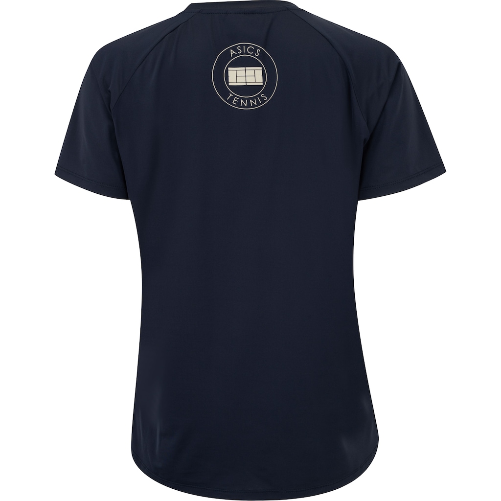 Imagem 2 do produto Camiseta Feminina ASICS Manga Curta Emblema Racket UV 50 Antiodor