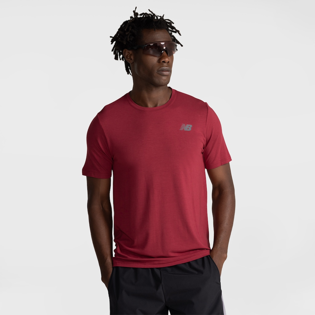 Camiseta Masculina New Balance Active Logo - Foto 1