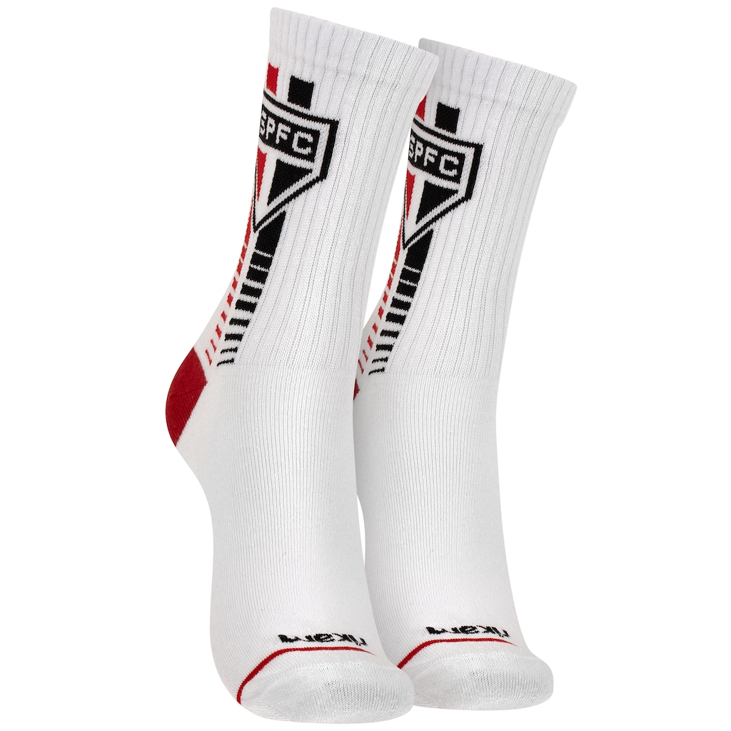 Meia do São Paulo Rikam Esporte Adulto