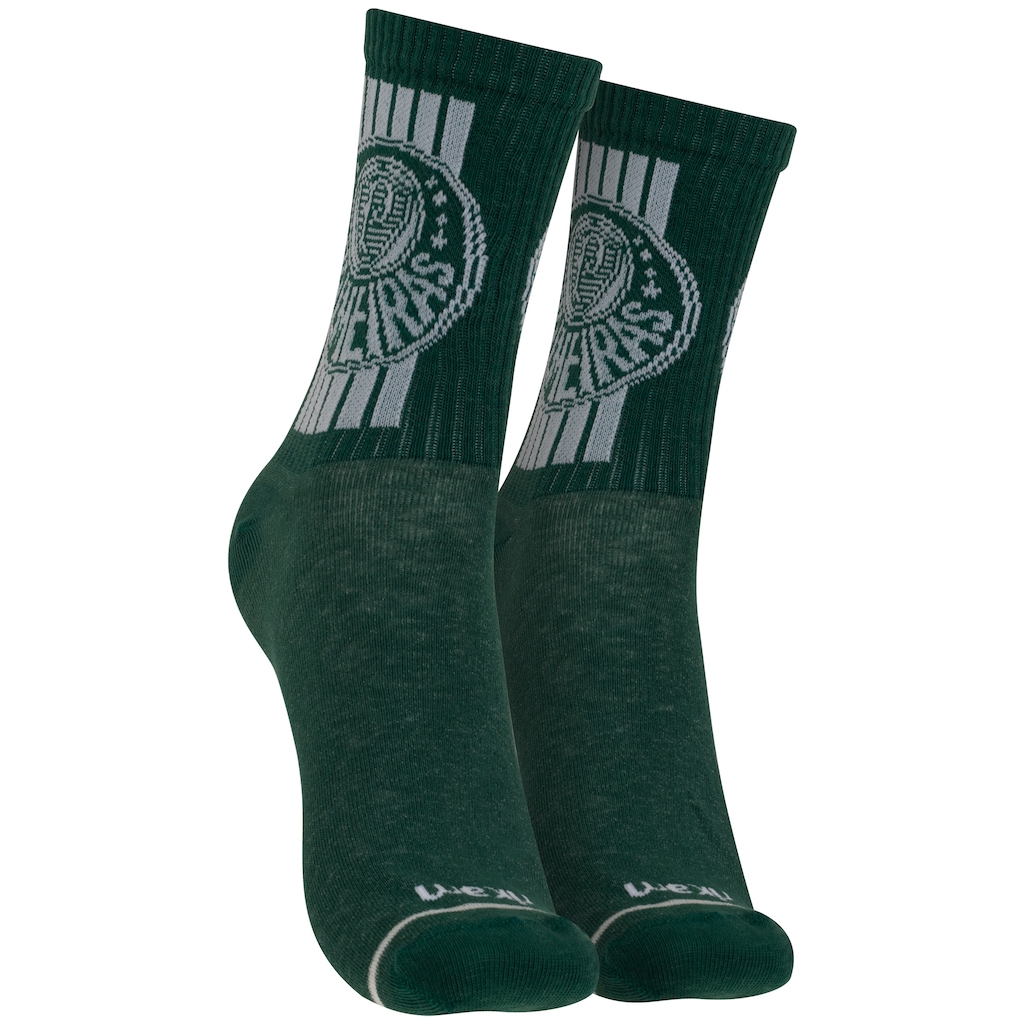 Meia Cano Alto do Palmeiras Rikam Tamanho 38-43 Adulto