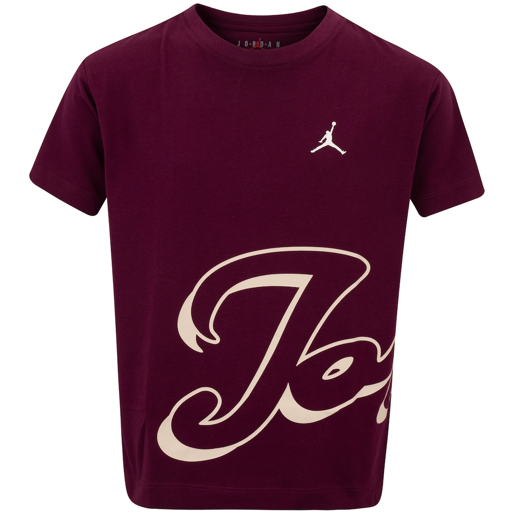 Camiseta Infantil Nike Jordan Manga Curta Jumpman Magic Scrip