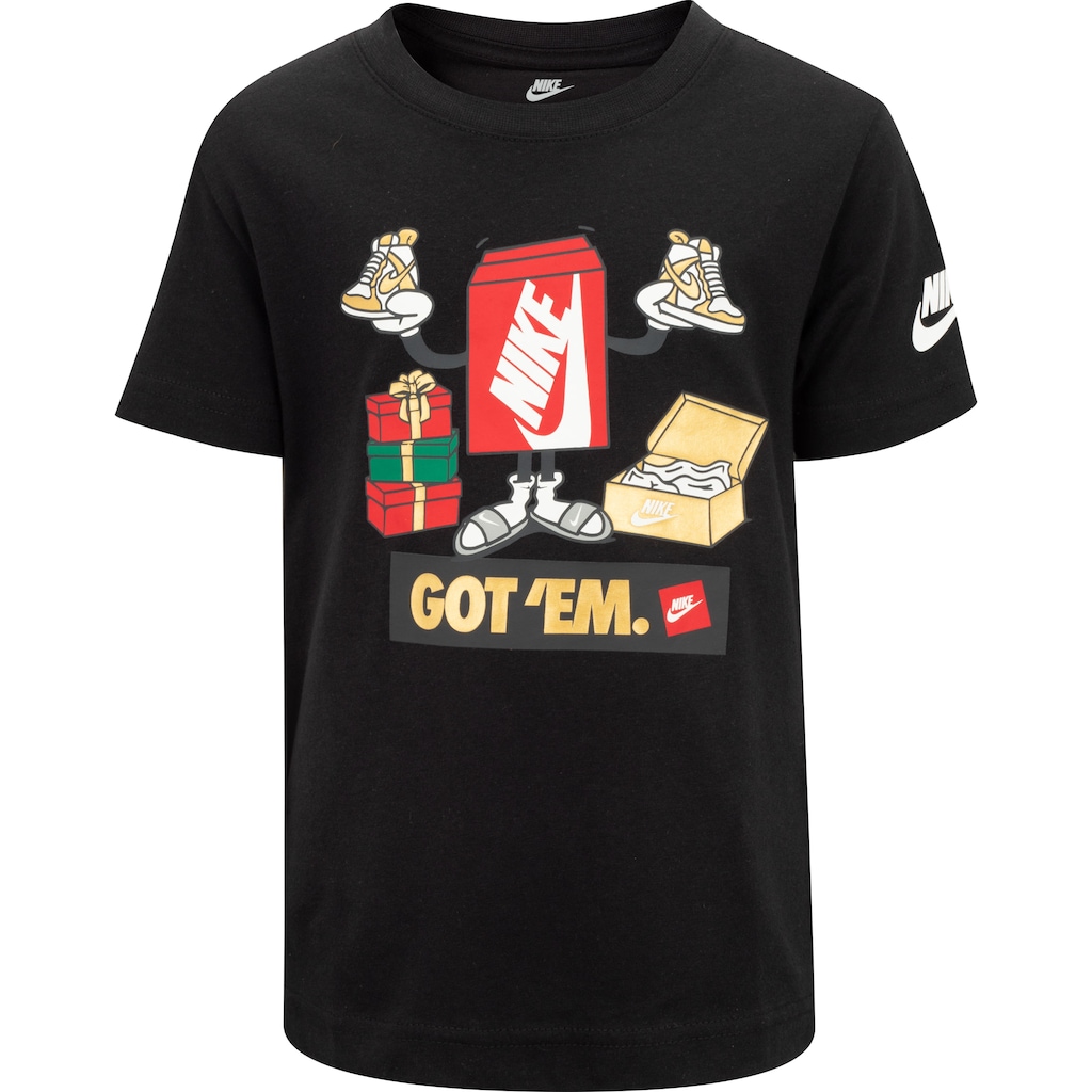 Camiseta Infantil Nike Manga Curta Boxy Got