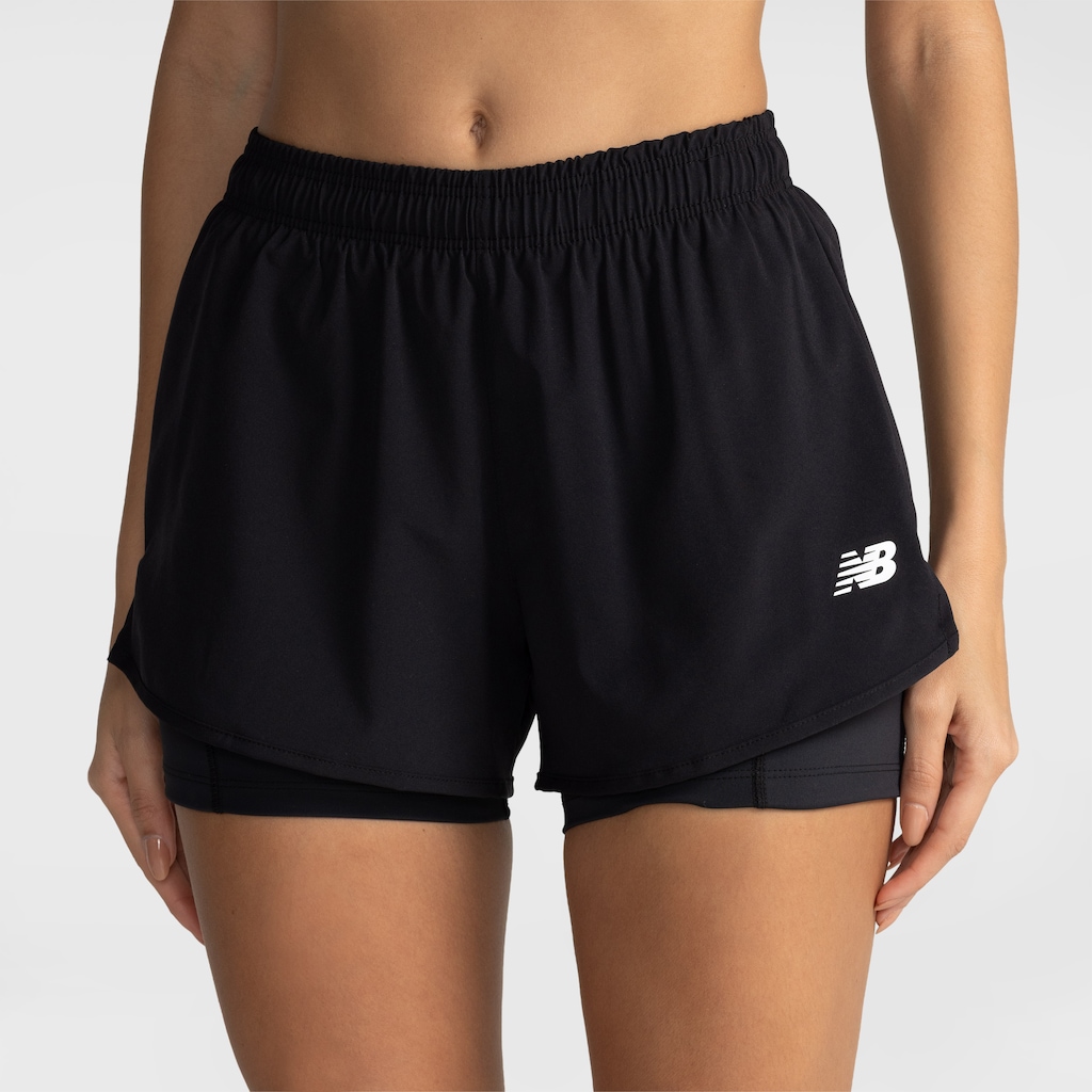 Imagem 1 do produto Short Feminino New Balance Sport Essentials 2 IN 1