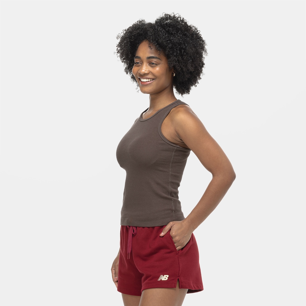 Imagem 4 do produto Camiseta Regata Feminina New Balance Canelada Small Logo