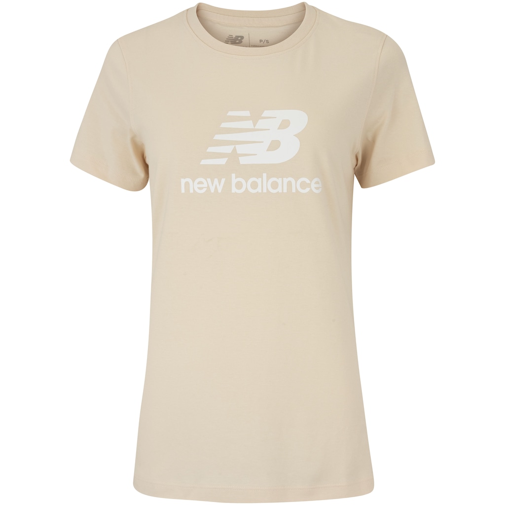 Camiseta New Balance Manga Curta Essentials Feminina