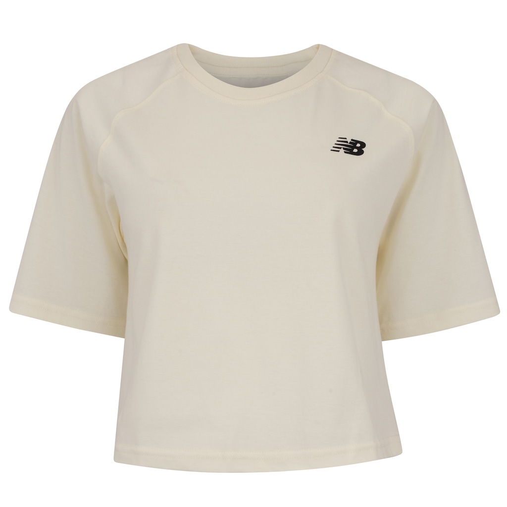 Blusa Cropped Feminina New Balance Manga Curta 95 Graphic