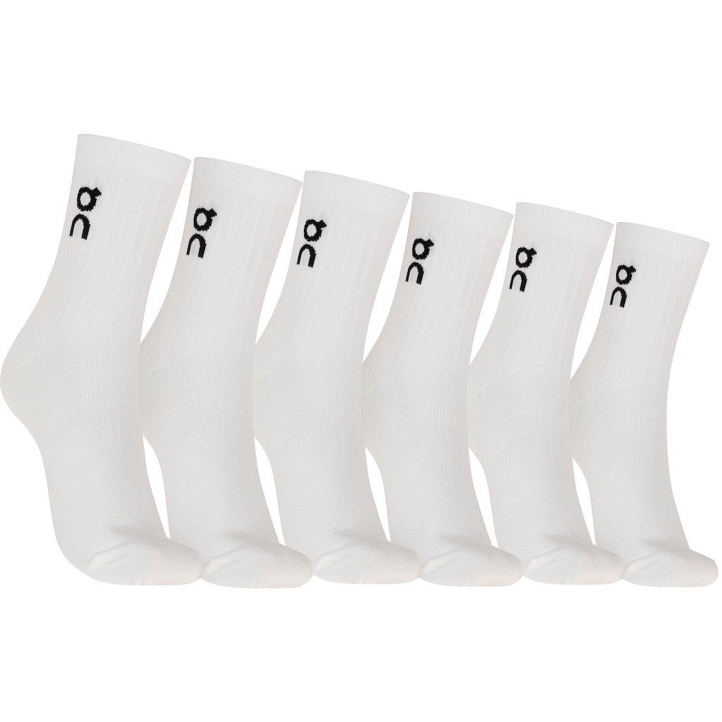 Kit de Meias Cano Longo On Running Logo Sock High 3 Pares