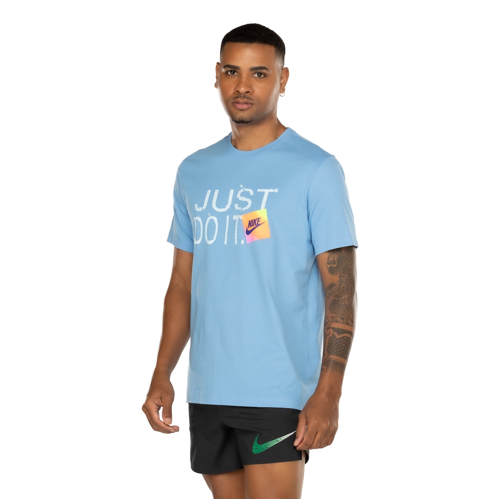 Camiseta Masculina Nike Manga Curta Sportswear 6MO Just Do It