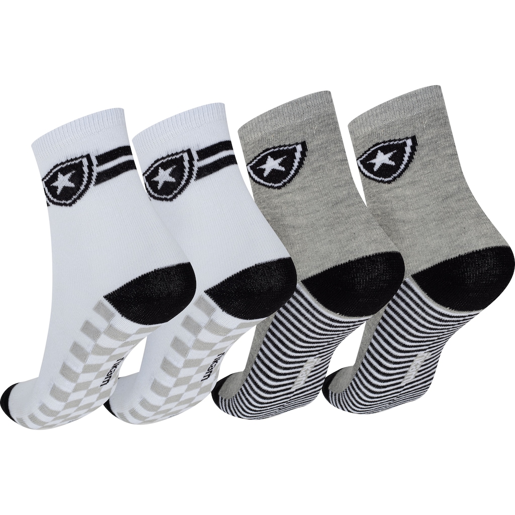 Kit de Meias do Botafogo Rikam Soquete Tamanho 29 ao 33