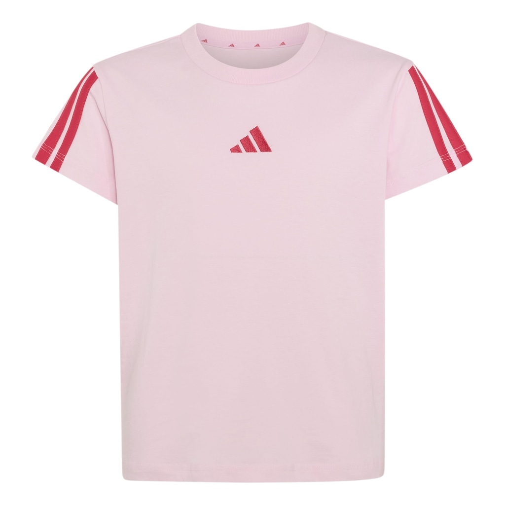 Imagem 1 do produto Camiseta Infantil adidas Manga Curta 3 Stripes