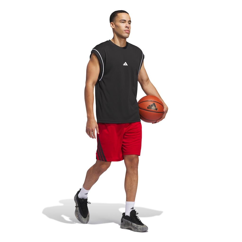 Imagem 3 do produto Bermuda Masculina adidas Basquete Legends 3 Listras