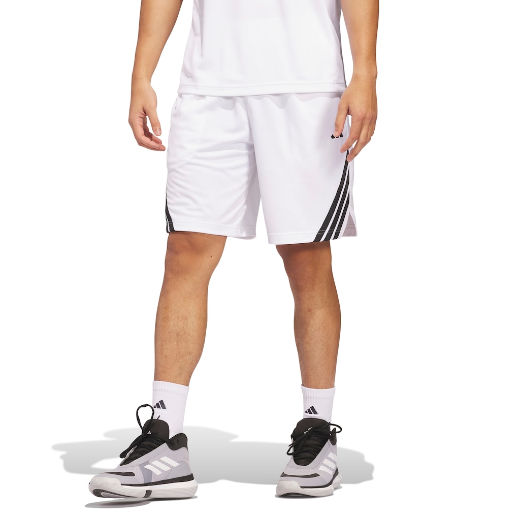 Bermuda Masculina adidas Basquete Legends 3 Listras