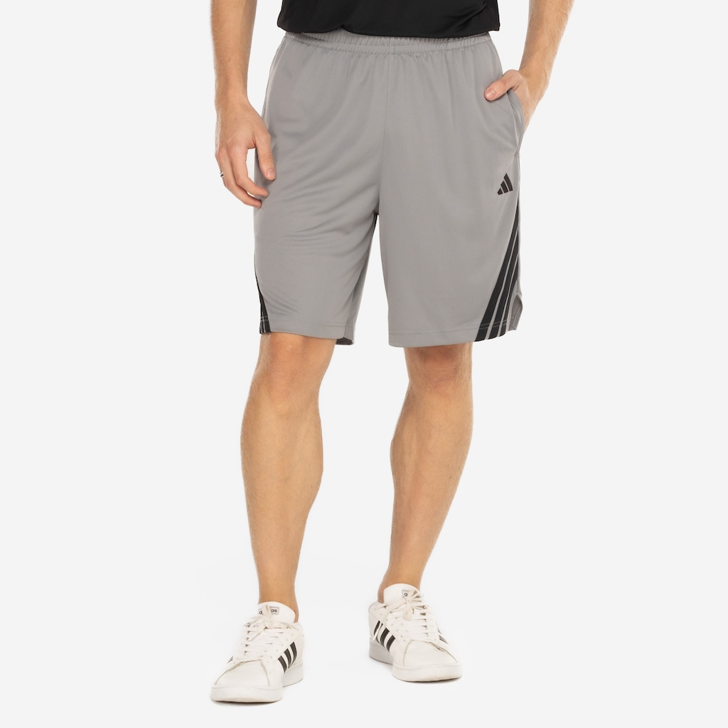 Imagem 3 do produto Bermuda Masculina adidas Basquete Legends 3 Listras