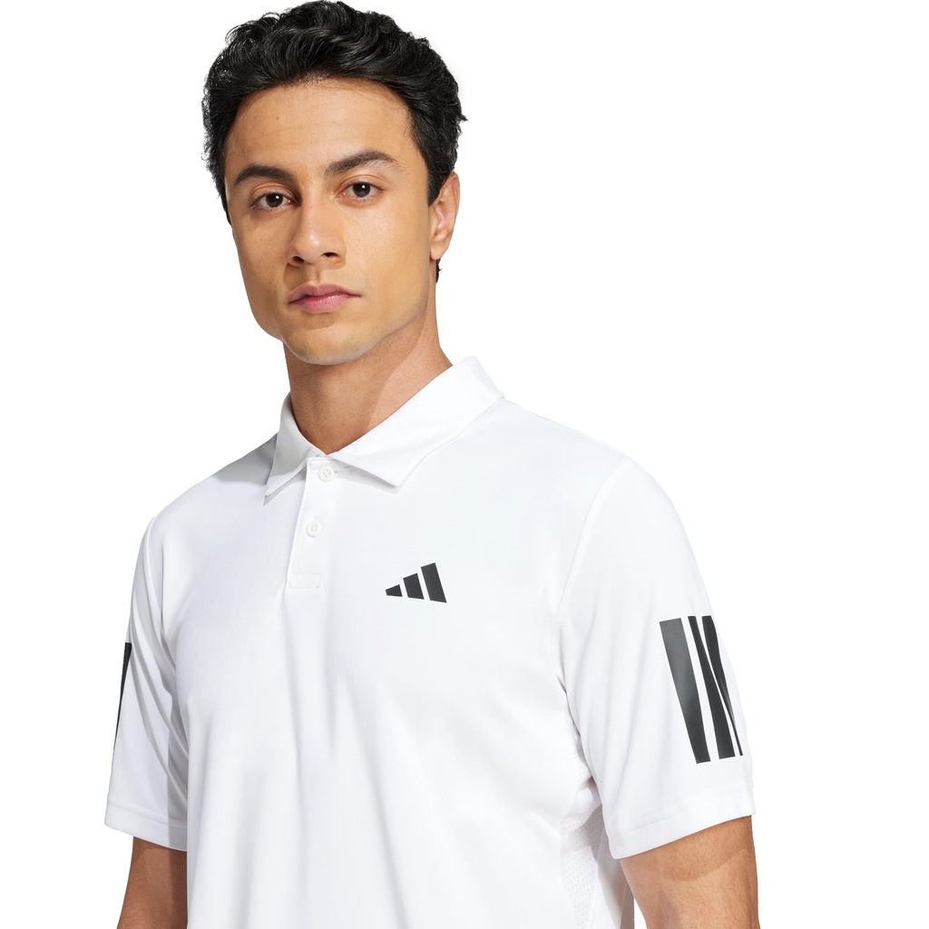 Imagem 4 do produto Camisa Polo adidas Club 3 Listras - Masculina