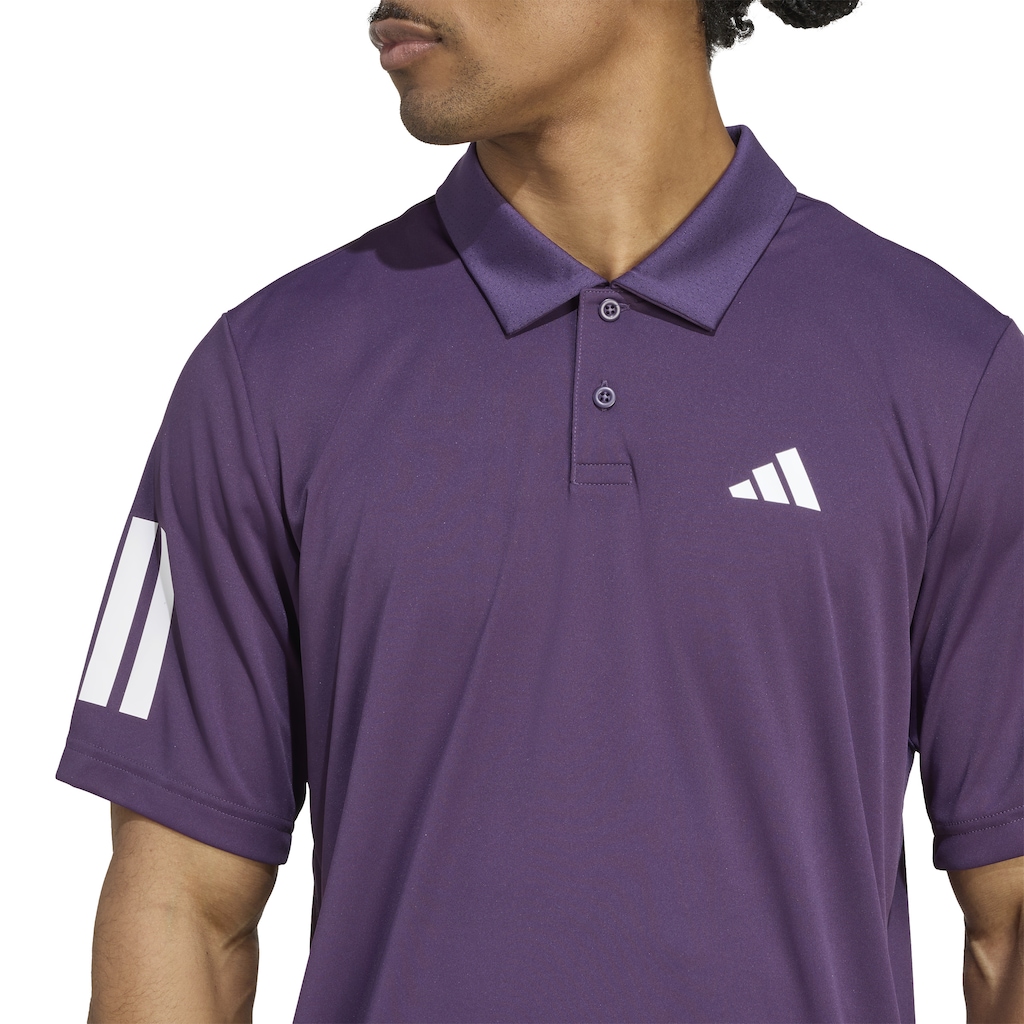 Imagem 4 do produto Camisa Polo adidas Club 3 Listras - Masculina
