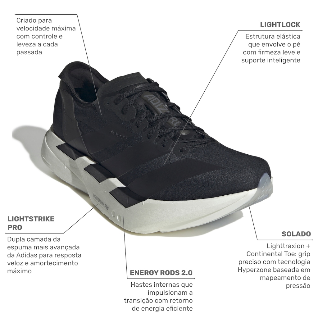Imagem 2 do produto Tênis Masculino Adidas Adizero Adios Pro 4