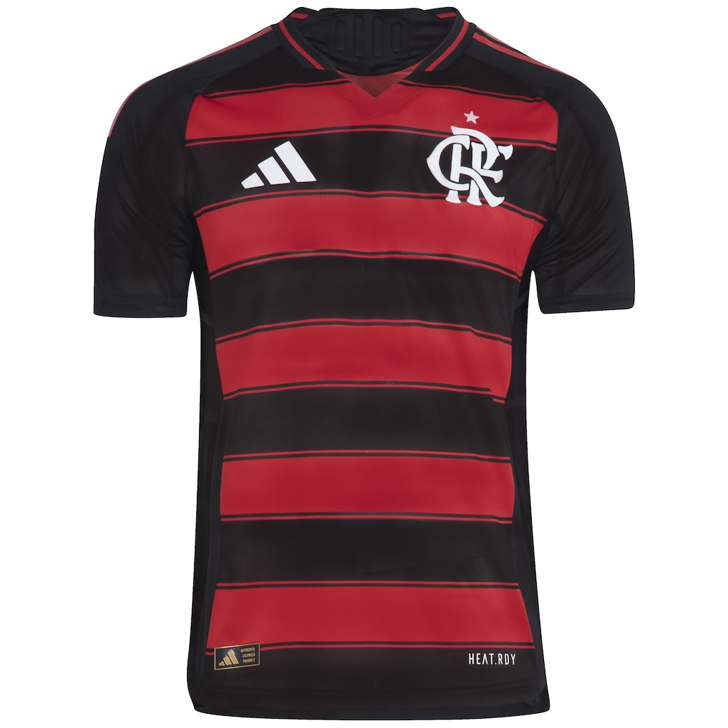 Camisa do Flamengo I 25/26 Jogador adidas Masculina