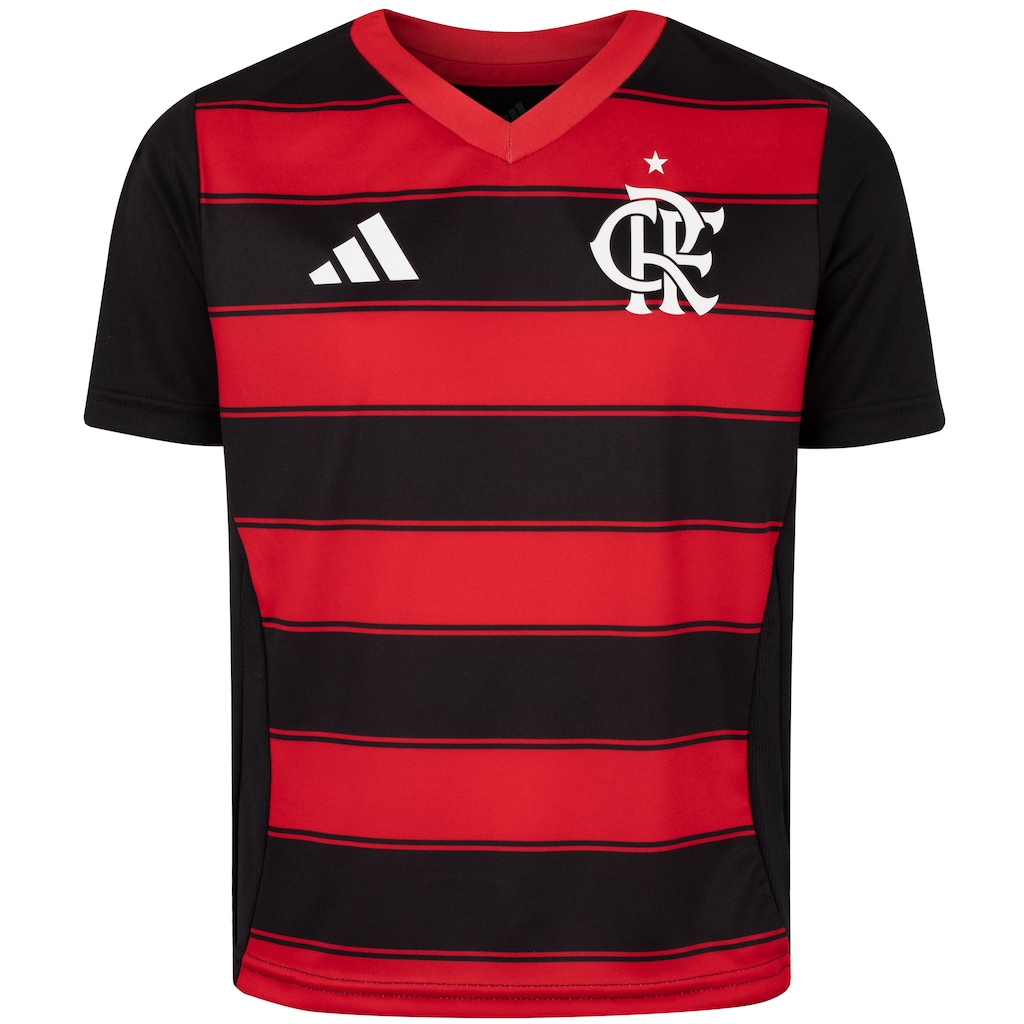 Camisa do Flamengo 25/26 adidas Juvenil Fanshirt