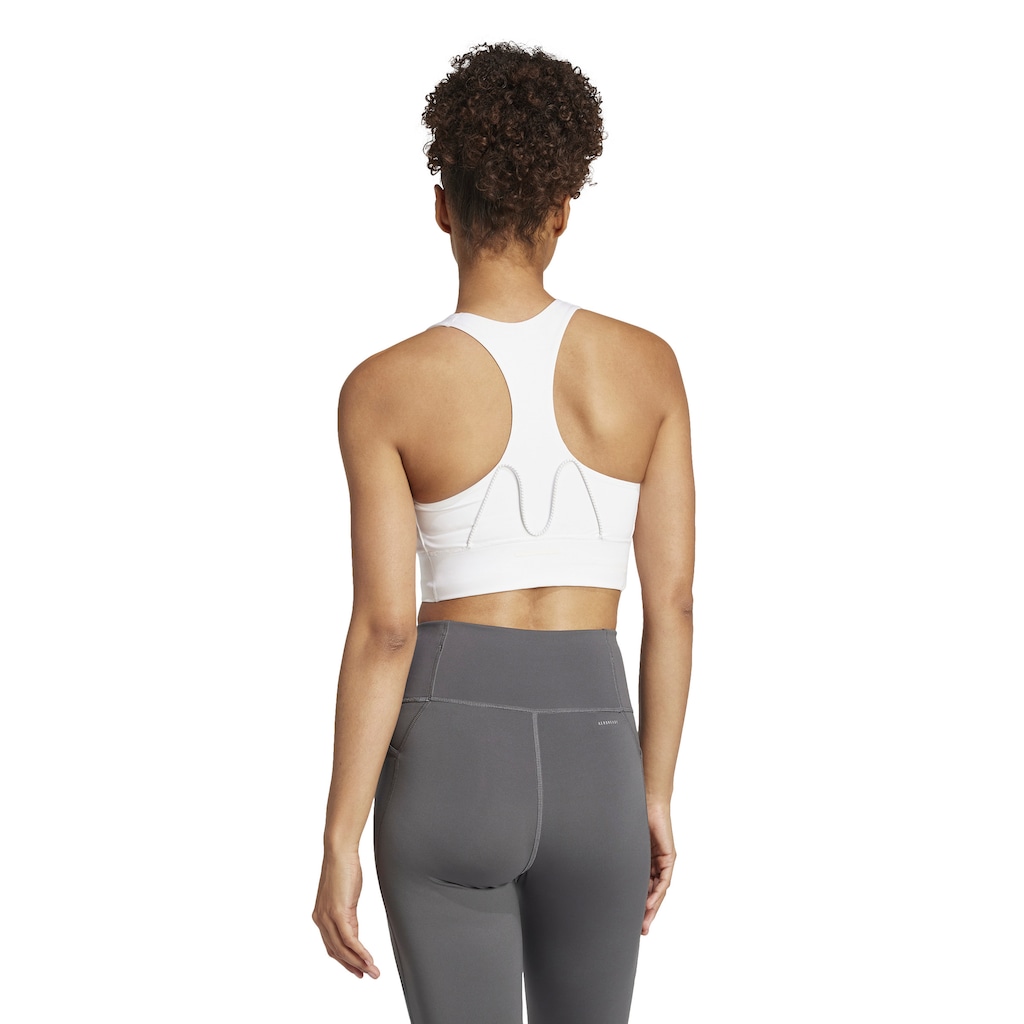 Imagem 2 do produto Top Fitness com Bojo adidas Média Sustentação Corrida Suporte Adulto