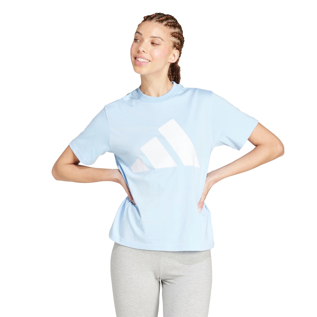 Camiseta Feminina adidas Manga Curta Big Logo