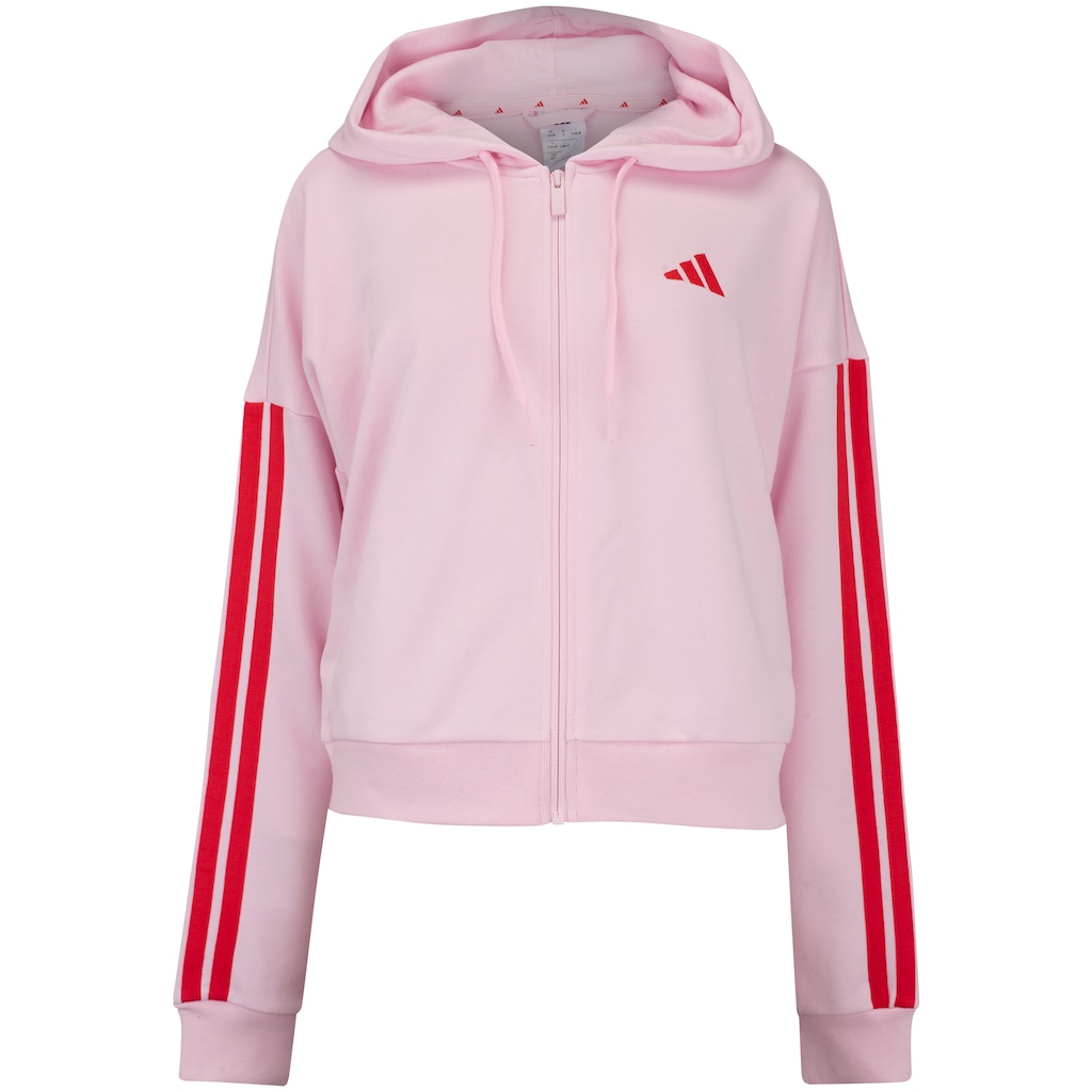 Jaqueta Feminina adidas 3 Stripes com Capuz