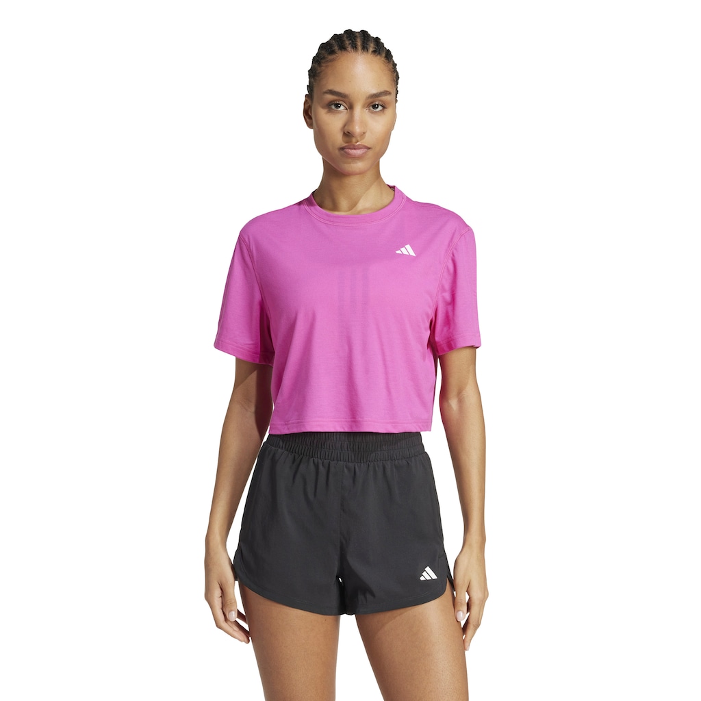 Camiseta adidas Manga Curta Essentials Feminina