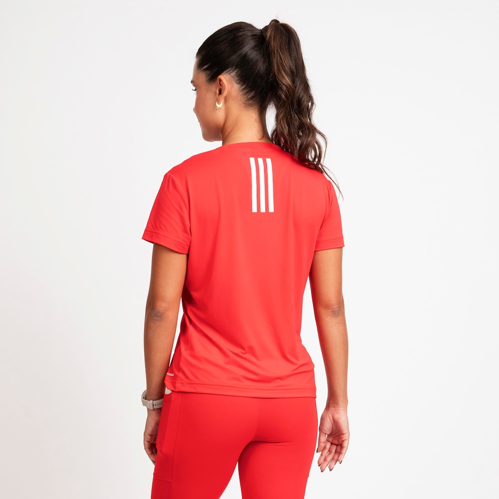 Imagem 2 do produto Camiseta Feminina adidas Own The Run 3 Listras