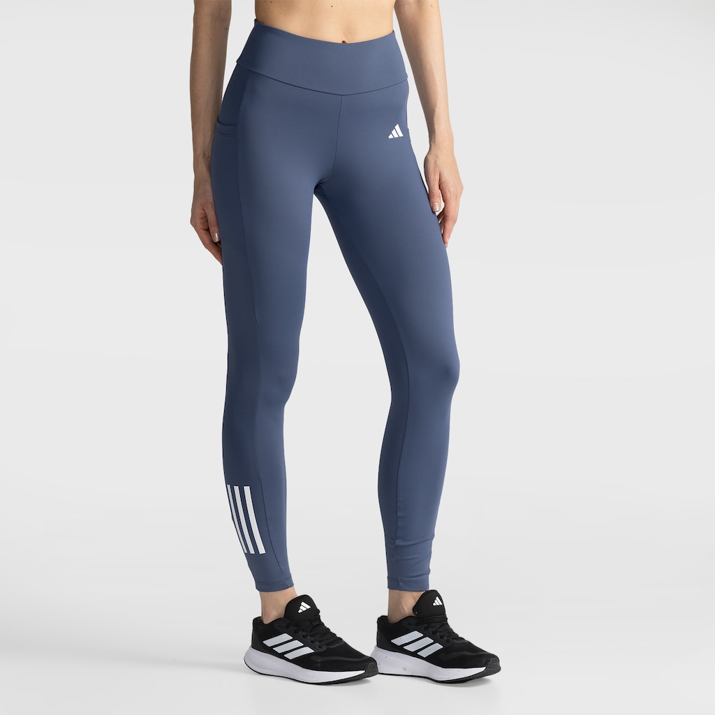 Calça Legging Feminina adidas 3 listras com bolso