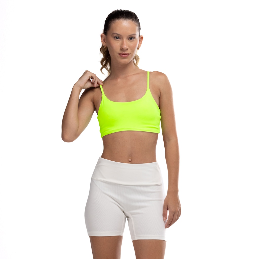 Top Fitness com Bojo Removível adidas Baixa Sustentação Essentials Adulto