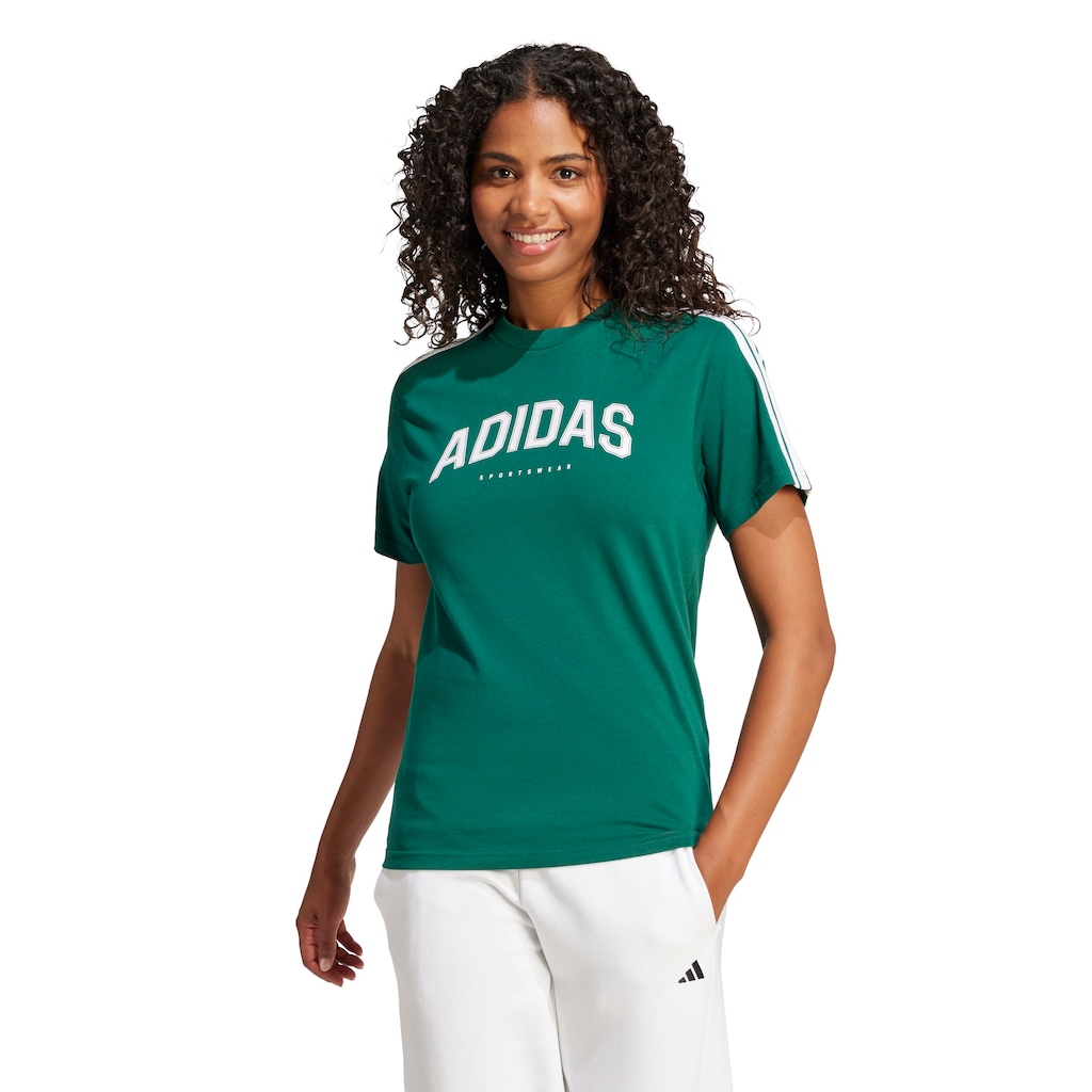 Camiseta Masculina adidas Gráfica College - Foto 1