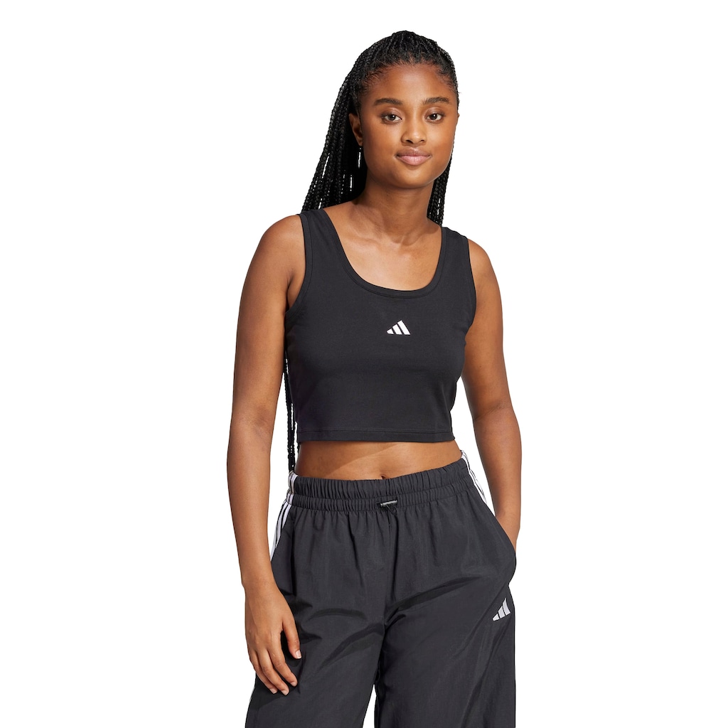 Blusa Cropped Feminina adidas Small Logo