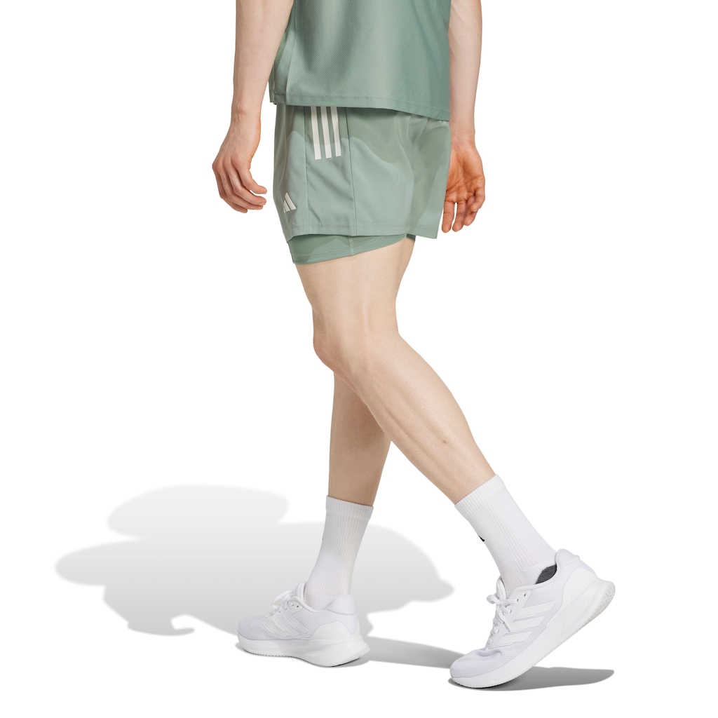 Imagem 2 do produto Bermuda Masculina adidas Run 2 em 1 Own The