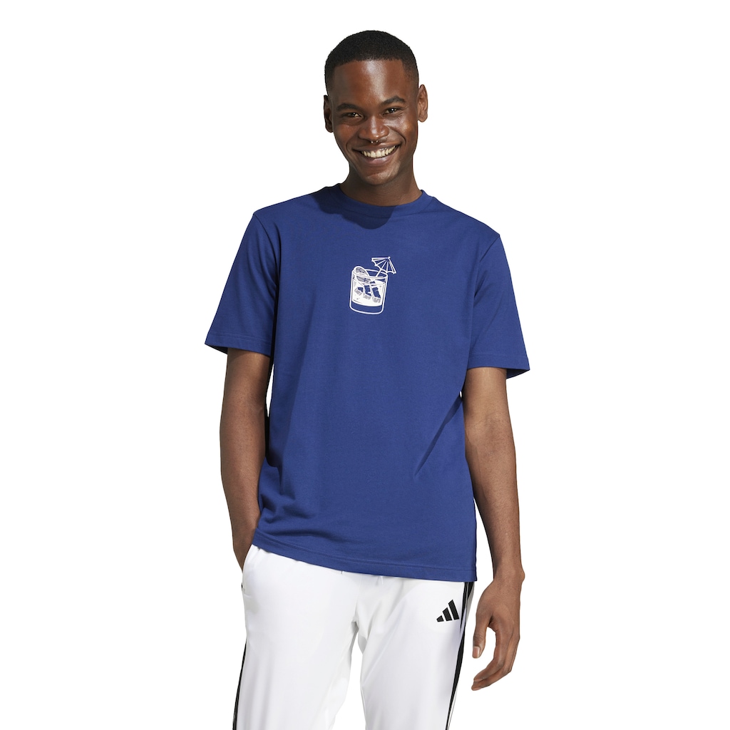 Camiseta Masculina adidas Manga Curta Gráfica Drink