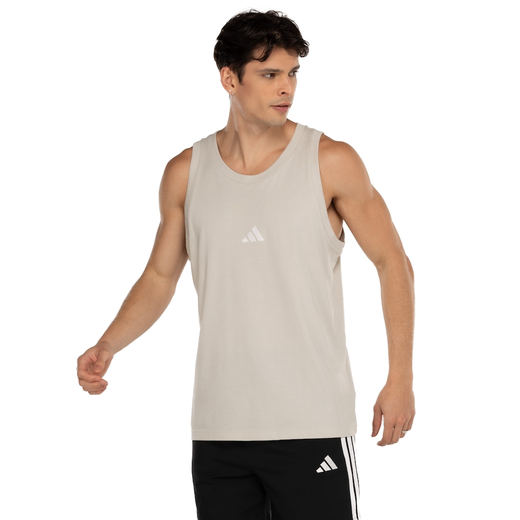 Camiseta Regata Masculina adidas Small Logo