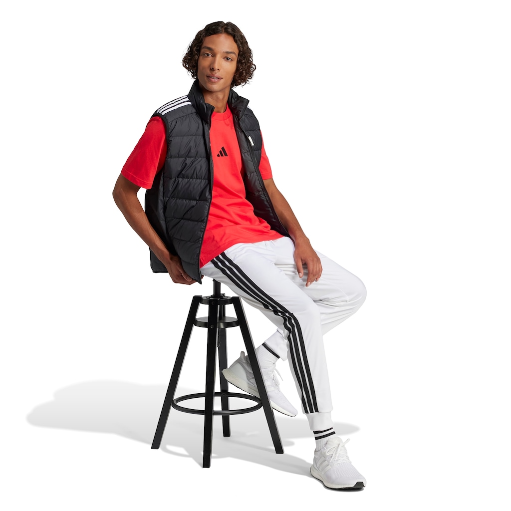 Camiseta Básica adidas Logo Pequeno - Masculina - Foto 3