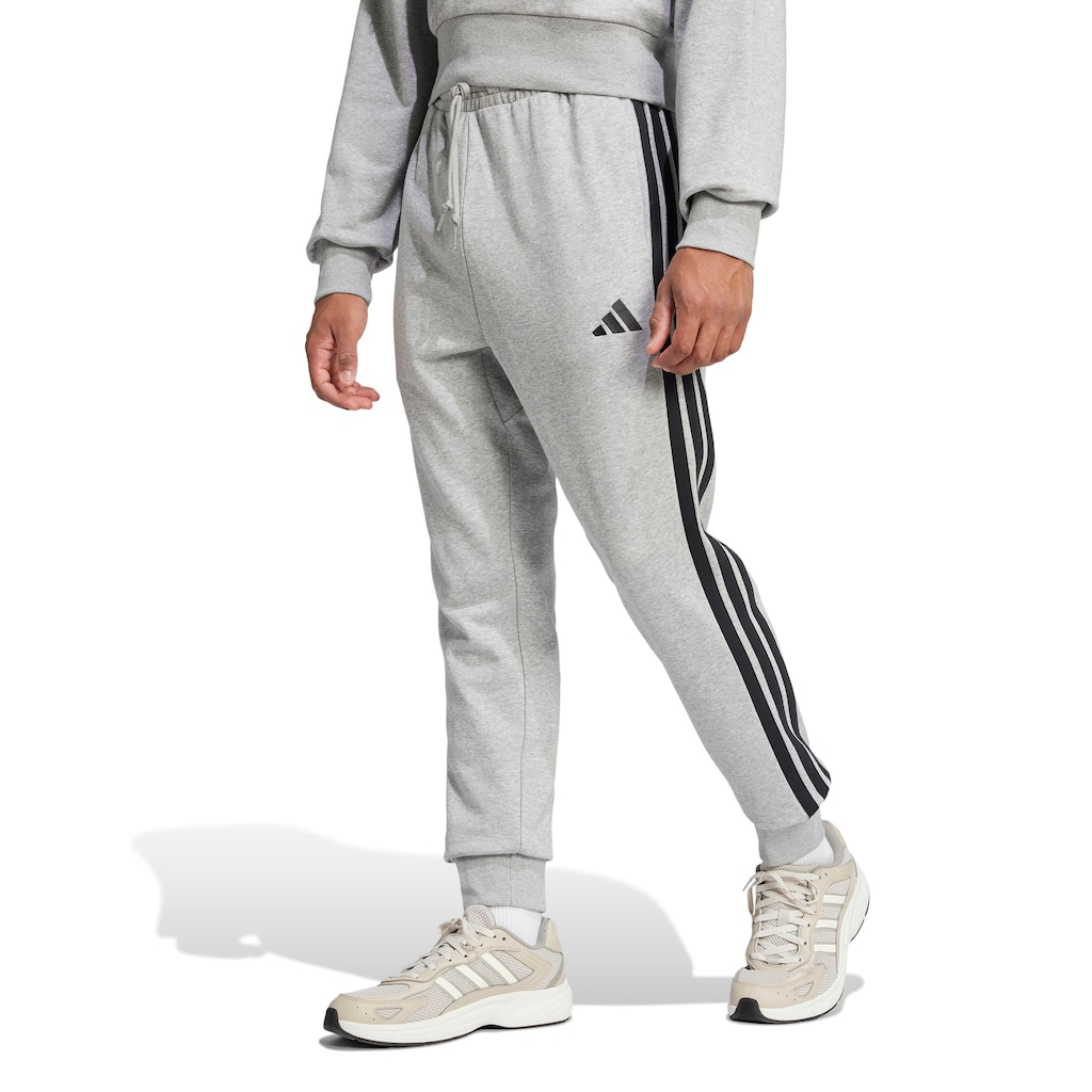 Calça Masculina adidas Moletom Leve 3 Listras
