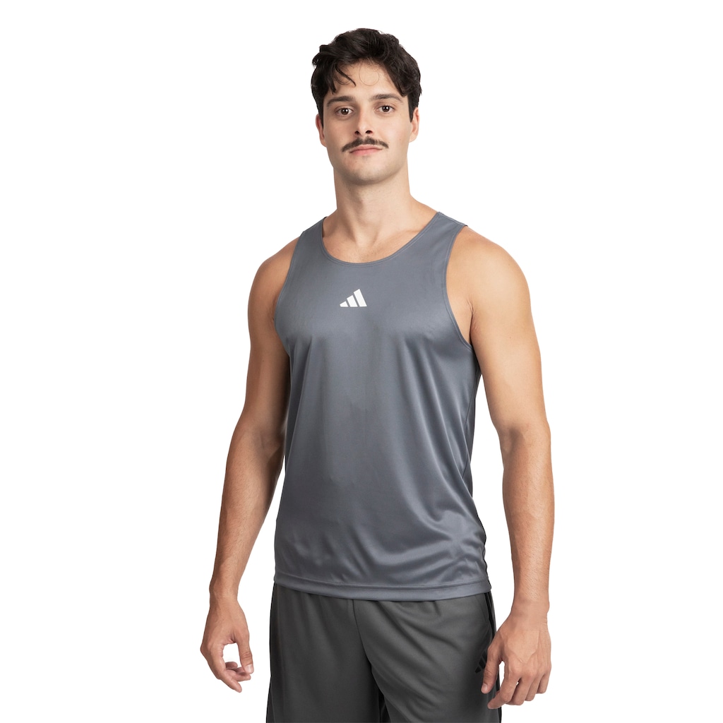 Camiseta Regata Masculina adidas Treino Básica