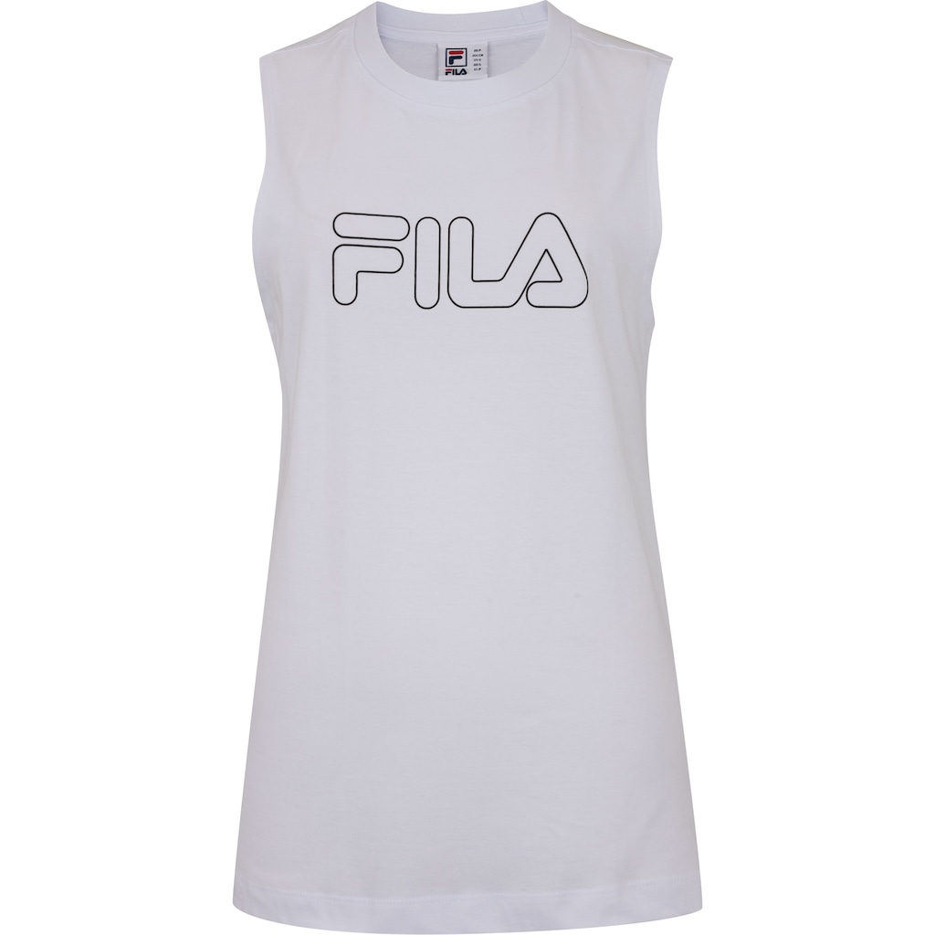 Camiseta Regata Feminina Fila Basic Regular Outline