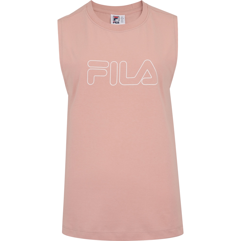 Camiseta Regata Feminina Fila Basic Regular Outline