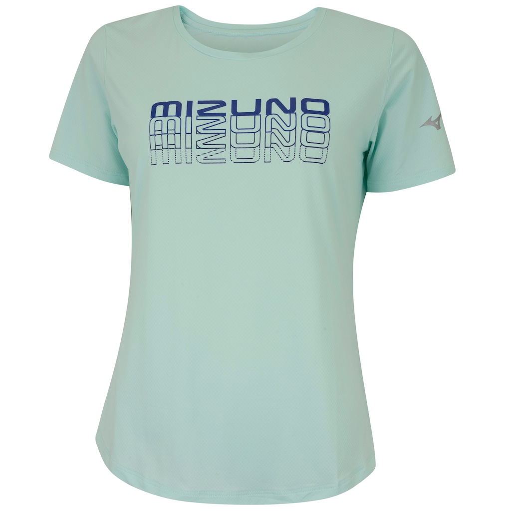 Camiseta Feminina Mizuno Manga Curta Focus Stamp