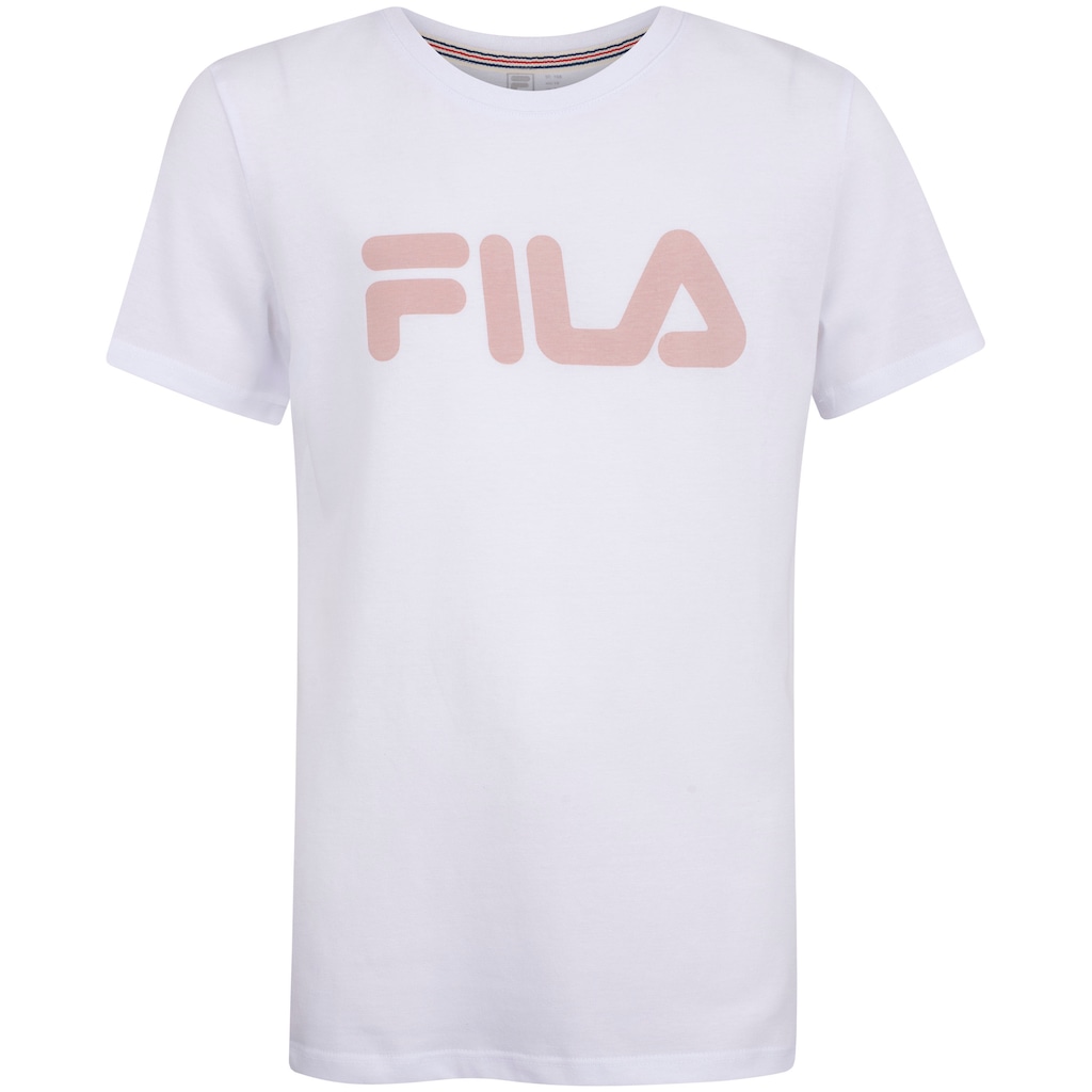 Camiseta Infantil Fila Letter Premium