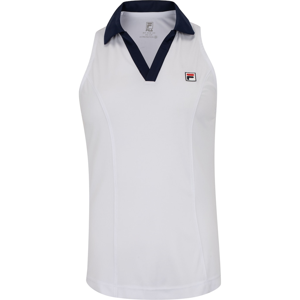 Camiseta Fila Regata Polo Tennis Basic - Feminina