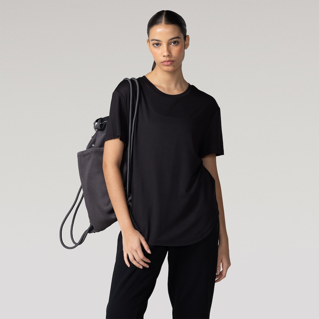 Camiseta Oxer Regulação Térmica Alongada Feminina