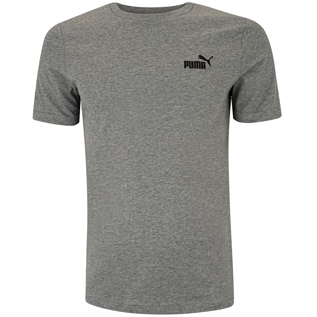 Camiseta Básica Masculina Puma Logo Pequena