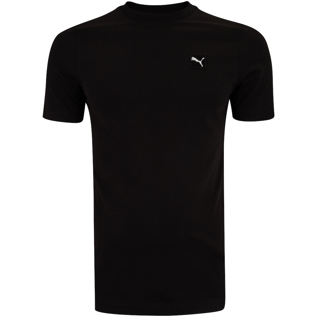 Camiseta Masculina Puma Manga Curta ESS Elevated