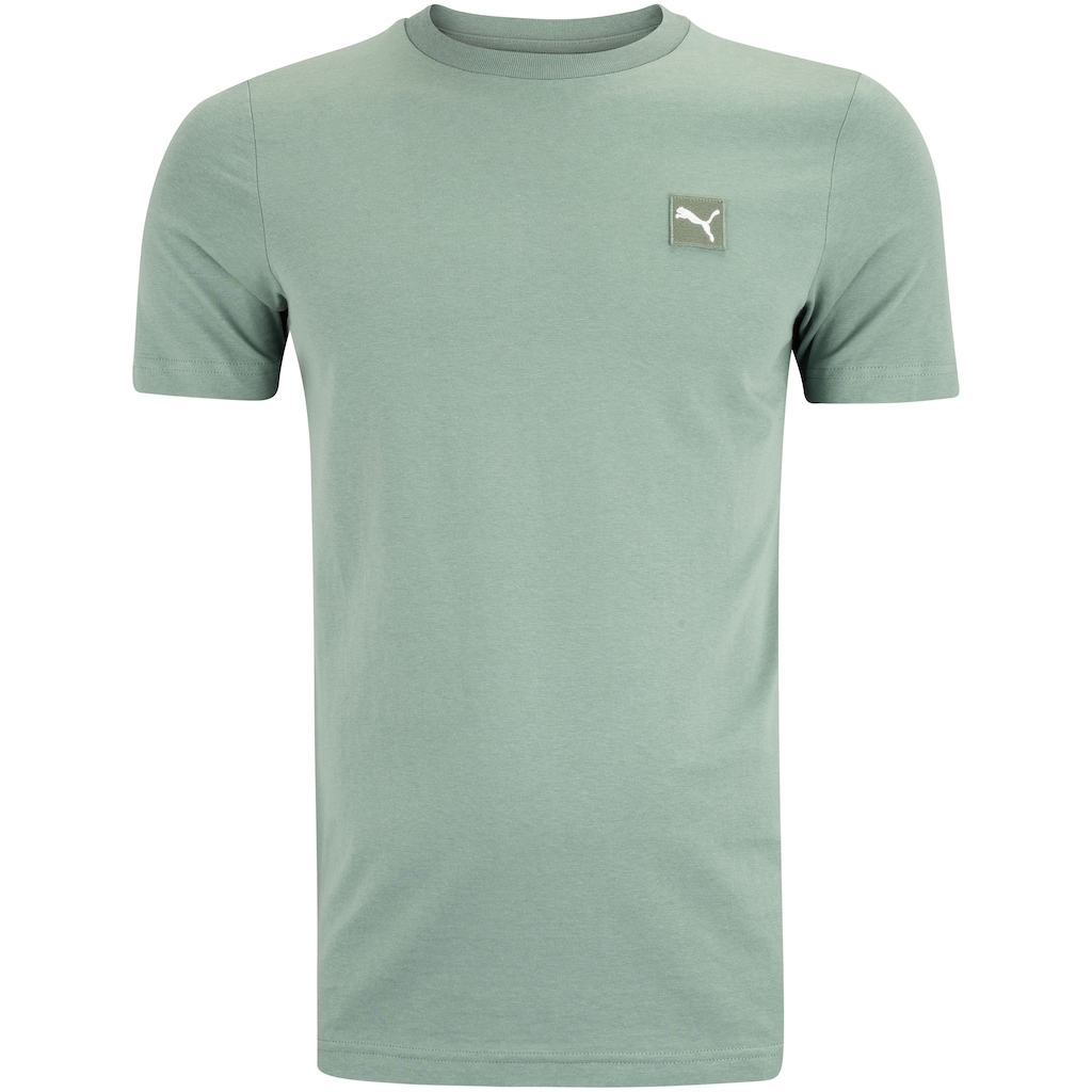 Camiseta Masculina Puma Manga Curta ESS Elevated